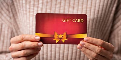 Gift Cards (available online)
